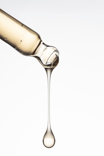 Skincare serum oil dropper for natural beauty treatment